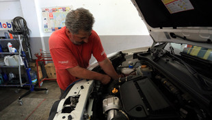 Oto tamircilerinde tatil yoğunluğu