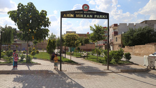 PYD'li teröristin adını parka verdiler