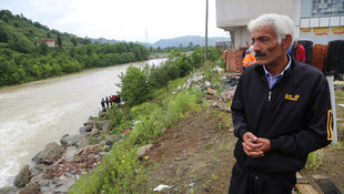 Rize'de kayıp kişiyi arama çalışmaları