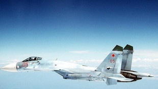 Rusyada askeri gösteri uçağı düştü