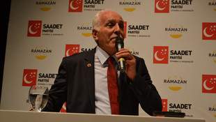 Saadet Partisi İstanbul İl Başkanlığı'nın iftar programı