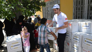 Sadakataşı Derneği'nden sığınmacılara yardım