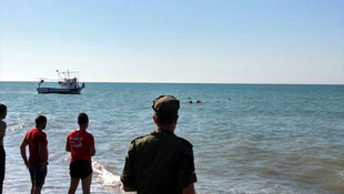 Samsun'da denize giren genç kayboldu