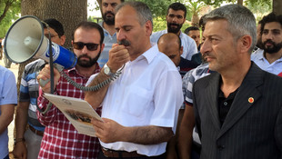 Şanlıurfa'da İsrail'e tepki