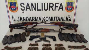 Şanlıurfa'da silah operasyonu
