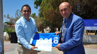 Seferihisar mavi bayraklı halk plajı birincisi