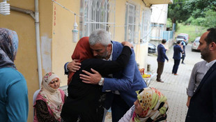 Şehidin babaevinin inşaatını belediye tamamlayacak