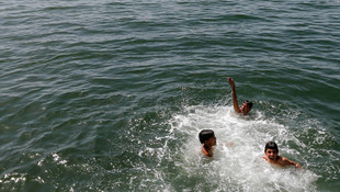 Sıcak hava bunalttı