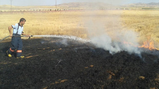 Siirt'te orman yangını