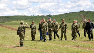 Sırbistan'da askeri tatbikat düzenlendi