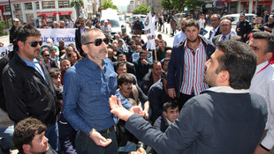 Sivas'ta işçilerden kayyum eylemi