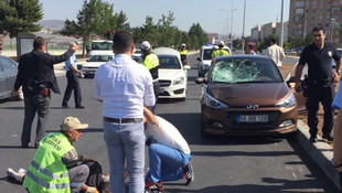 Sivas'ta otomobilin çarptığı kişi öldü