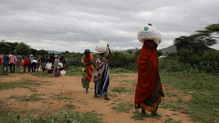 Somali mülteci kampına ramazan yardımı