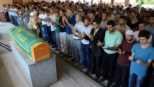 Suriye'de hayatını kaybeden Çelik'in cenazesi toprağa verildi