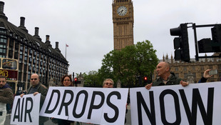 Suriye'deki havadan insani yardım operasyonları