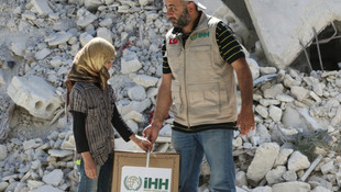 Suriye'deki ihtiyaç sahiplerine ramazan yardımı