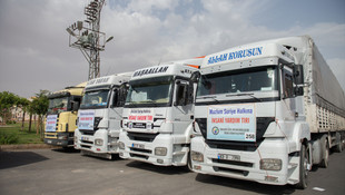 Suriyelilere insani yardım devam ediyor