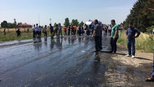 Tekirdağ'da trafik kazası: 1 ölü, 1 yaralı