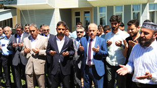 Terör saldırısının önlendiği Muş'ta şükür kurbanı kesildi