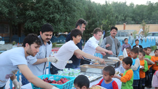 TİKA'dan Kabil'de yetim öğrencilere iftar