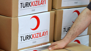 Tük Kızılayı'ndan Sancak'a ramazan yardımı