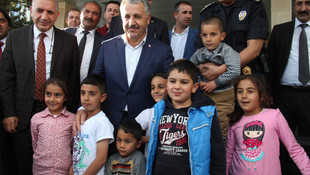 Ulaştırma, Denizcilik ve Haberleşme Bakanı Arslan, Kars'ta