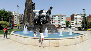 Uşak'ta sıcak hava