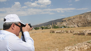 Vali Deniz, Hasankeyf'i fotoğrafladı