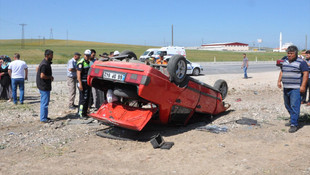Yozgat'ta trafik kazası: 5 yaralı