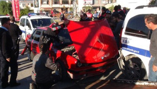 Şüpheli araçta uzun namlulu silah ele geçirildi