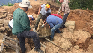 2 bin 300 yıllık kalede kazılar yeniden başladı