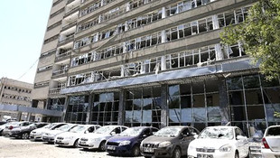 Tahrip edilen Ankara Emniyet Müdürlüğü binası basına açıldı