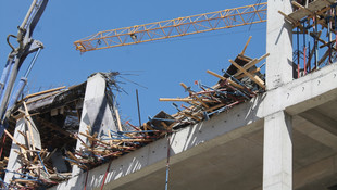 Adıyaman'da AVM inşaatında göçük: 5 yaralı