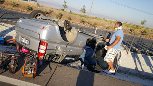 Afyonkarahisar'da trafik kazası: 4 yaralı