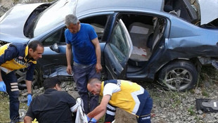 Ağrı'da trafik kazası: 2  yaralı