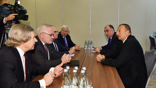 Aliyev, AGİT Minsk Grubu Eşbaşkanlarıyla görüştü