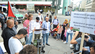 Almanya’nın İsrail’e silah satışları protesto edildi