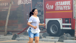 Ataşehir'de yangın