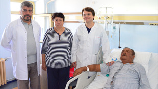 Bacağını kaybetti, böbrek nakliyle hayata tutundu