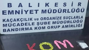 Bandırma'da uyuşturucu operasyonu