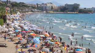 Bayram tatili bitti sahillerde yoğunluk bitmedi