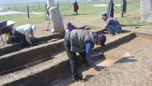 Bilge Tonyukuk Anıt Alanı kazı çalışmaları 2016 açılış töreni