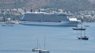 Bodrum'da kruvaziyer turizmi