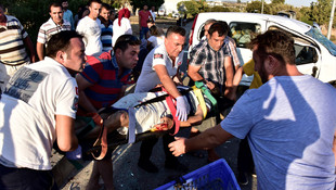 Bodrum'da trafik kazası: 2 yaralı