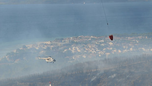 GÜNCELLEME - Çanakkale'de orman yangını