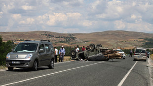 Çankırı'da cip devrildi: 3 yaralı