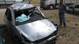 Çankırı'da otomobil devrildi: 1 ölü, 6 yaralı