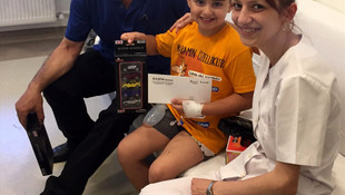 Cerrahpaşa'daki hasta çocuklara hediye sürprizi