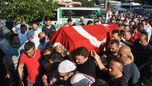 Demokrasi şehitleri son yolculuğuna uğurlanıyor