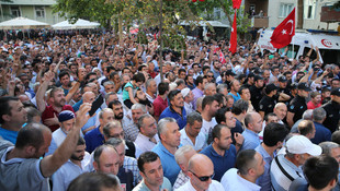 Demokrasi şehitleri son yolculuğuna uğurlanıyor